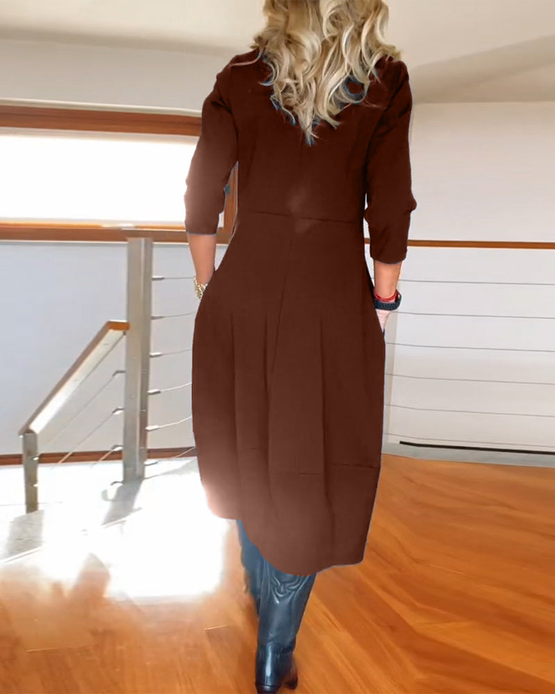MelbourneMode™ | Elegant Dress With Handmade Details