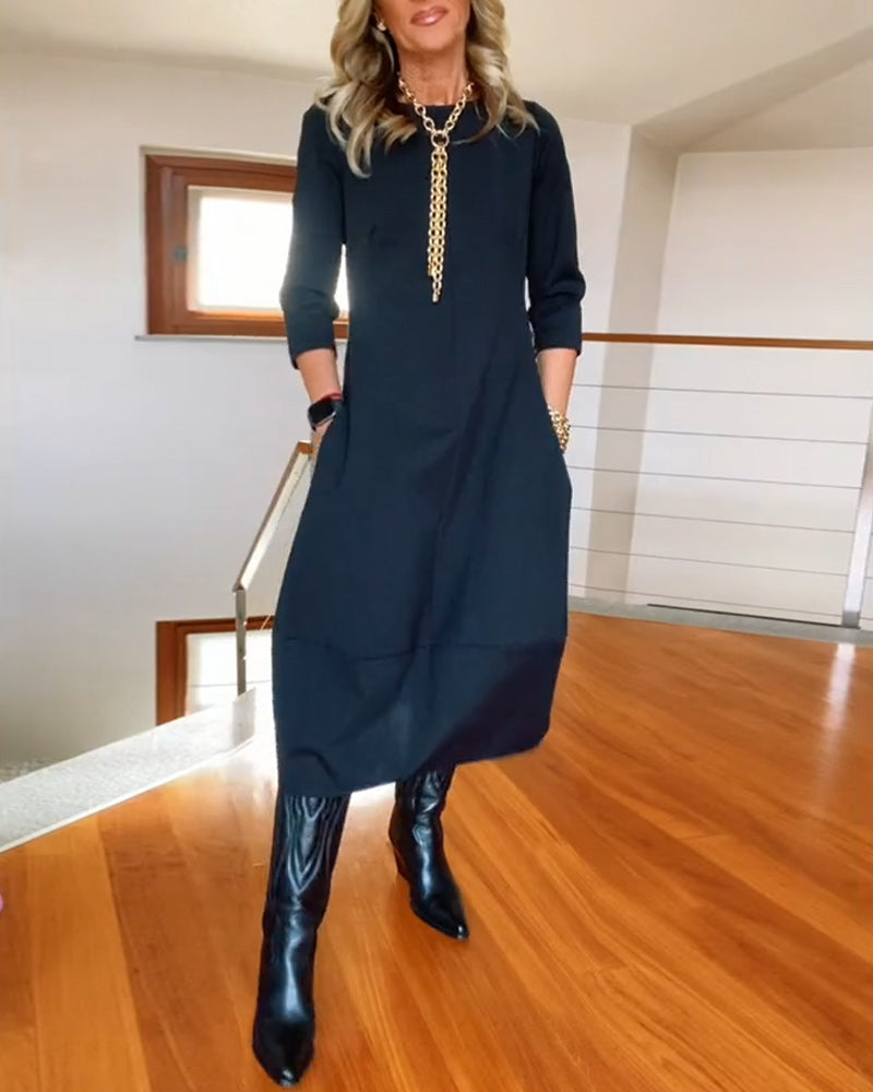 MelbourneMode™ | Elegant Dress With Handmade Details
