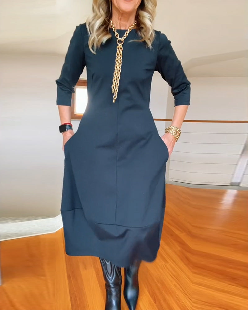 MelbourneMode™ | Elegant Dress With Handmade Details