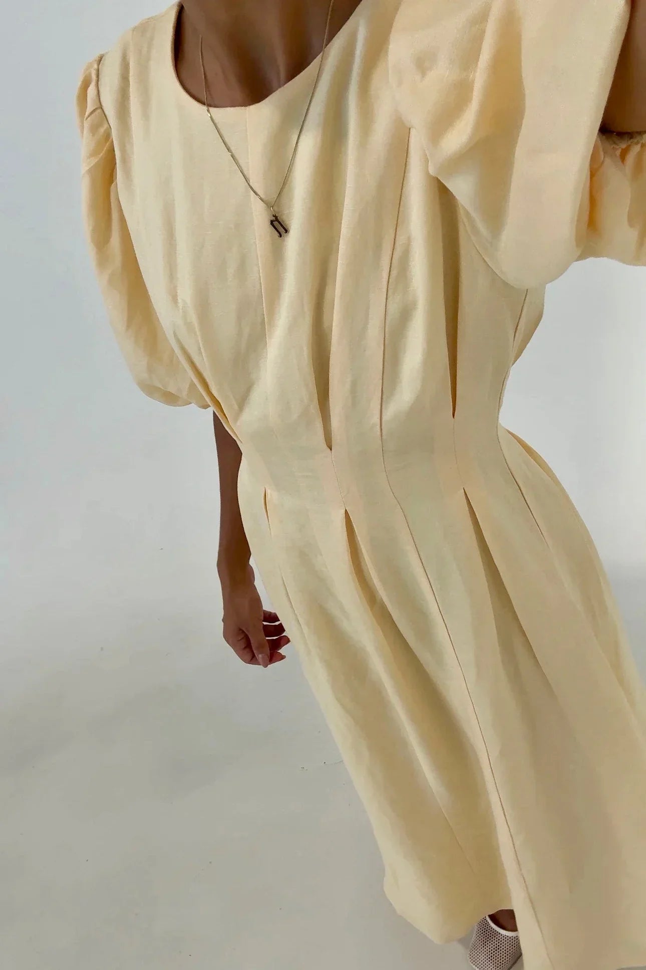 MelbourneMode™ | Butter Yellow Air Maxi Dress